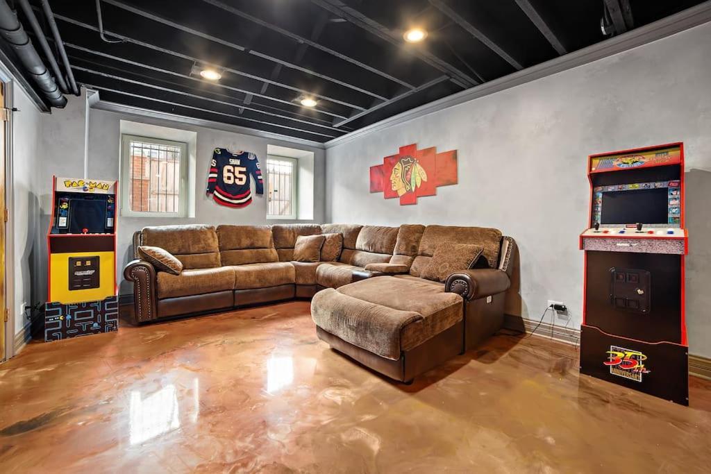 Chicago Mid-Century Gem Steps From United Center Villa Exterior foto
